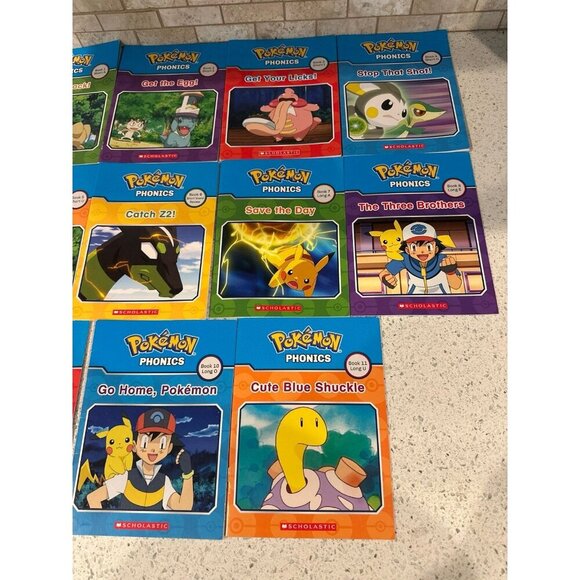 Pokemon Phonics Childrens Books Learning to Read Early Readers Lot 11 - Picture 3 of 3